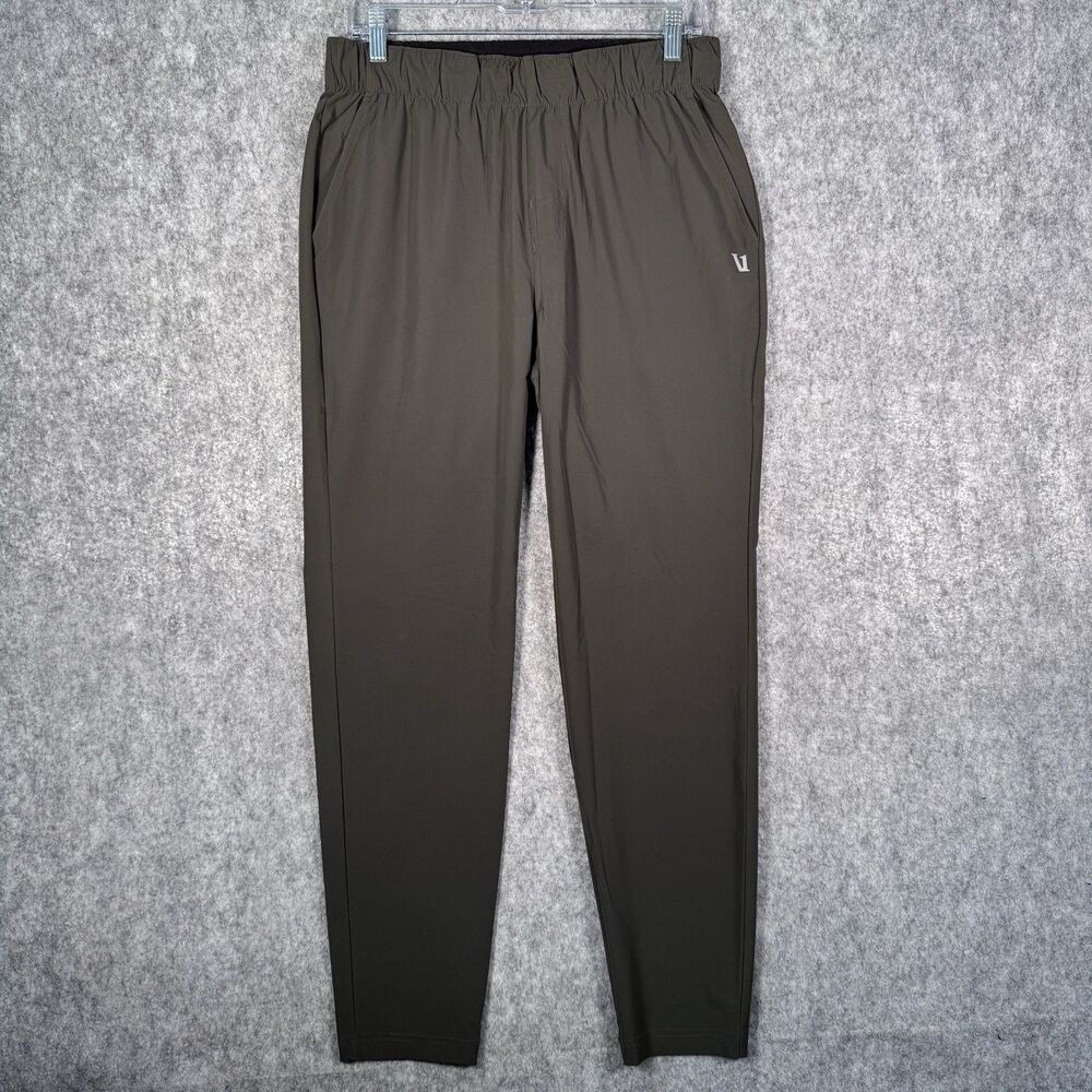 Vuori Fleet Chino Pants Mens Medium 30x29 Green Athletic Slim Active Wear
